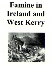Cover of a book on the Famine in Ireland and West Kerry