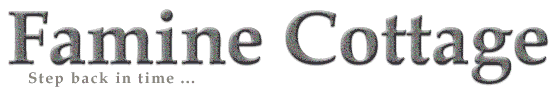 Famine Cottage Banner